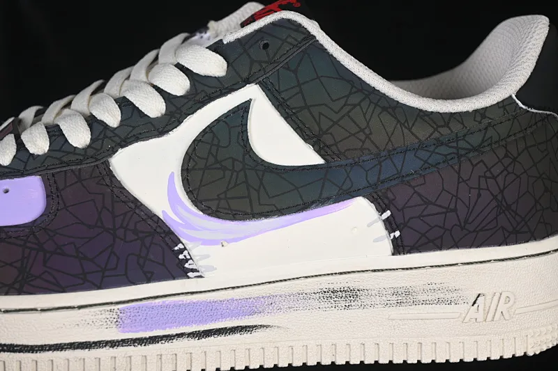 All categories Nk Air Force 1 Air Force series Nk Air Force 1 Low Air Force low-top Nike Air Force 1'07 Low "Stained Glass Shard" Hand-painted graffiti Symphony broken mirror Air Force 1 low-top casual sneakers DY2023-203